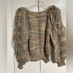 Vintage 80s Milton Ford for Patricéle Textured Knit Sweater